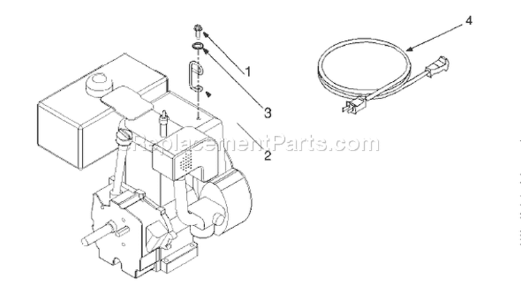 Page D Diagram and Parts List for 31AH553G401 2000 Yard Man Snow Blower